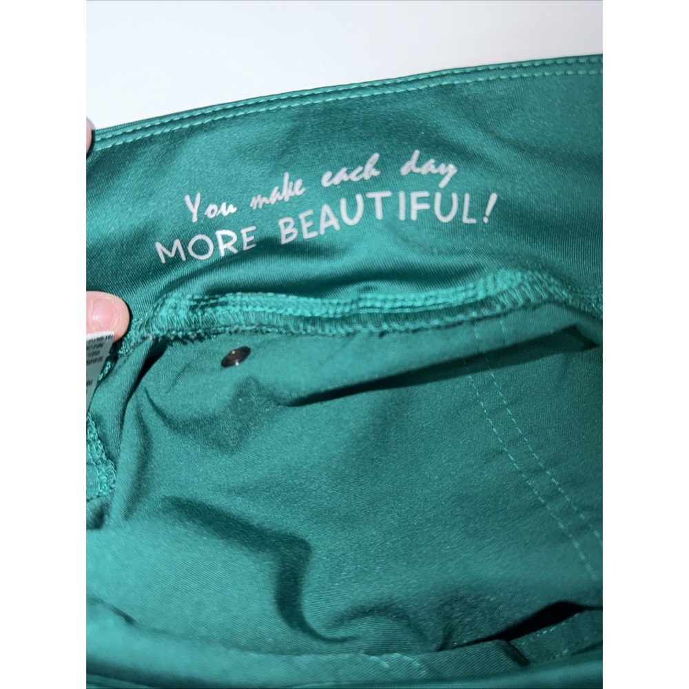 Healing Hands Womens Green Size S P Scrub Pants Polyester Spandex Cargo Pockets - Picture 11 of 14